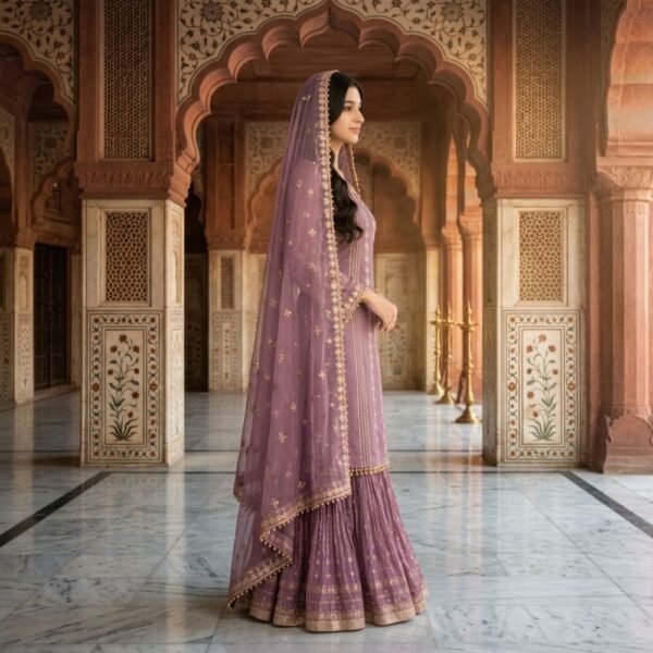 chiffon-sharara-suit-purple-1000-side chiffon-sharara-suit-purple-1000-side