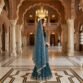 chiffon-sharara-suit-teal-1000-side