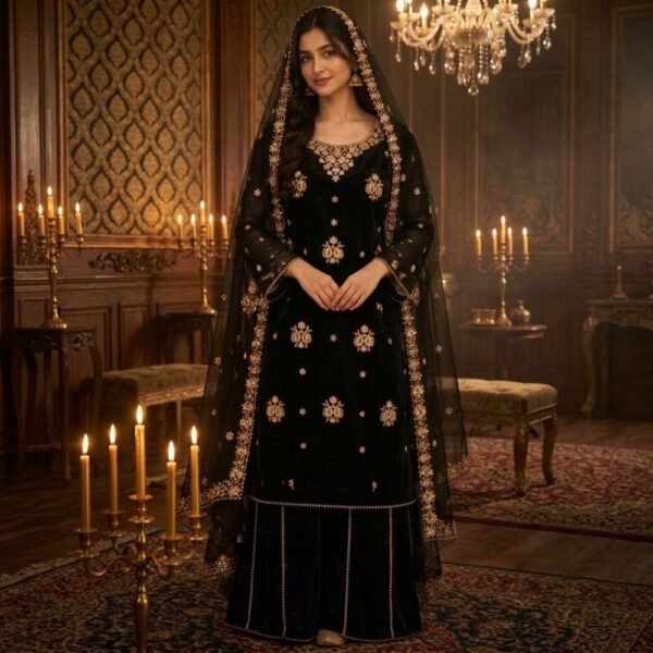 chiffon-suit-plazo-black-1000-front chiffon-suit-plazo-black-1000-front