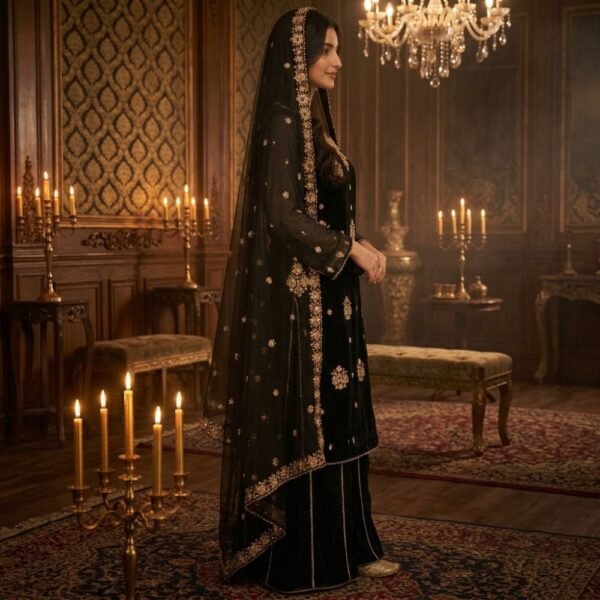 chiffon-suit-plazo-black-1000-side chiffon-suit-plazo-black-1000-side