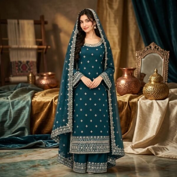 chiffon-suit-trouser-teal-1000-front