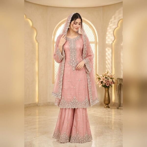 organza-3piece-sharara-suit-pink-1000-front