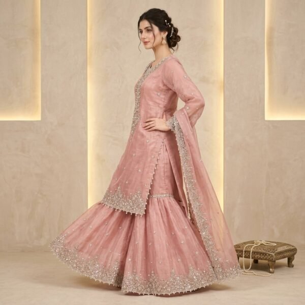 organza-3piece-sharara-suit-pink-1000-side organza-3piece-sharara-suit-pink-1000-side