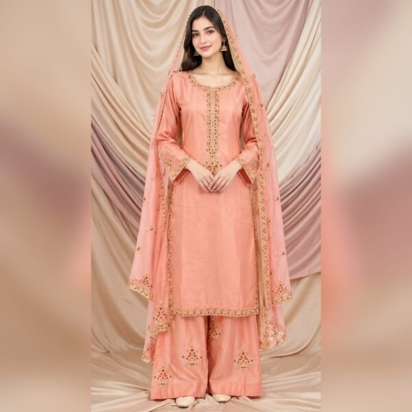 pure-raw-silk-farshi-suit-peach-1000-front