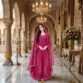 pure-raw-silk-flared-maxi-maroon-1000-front